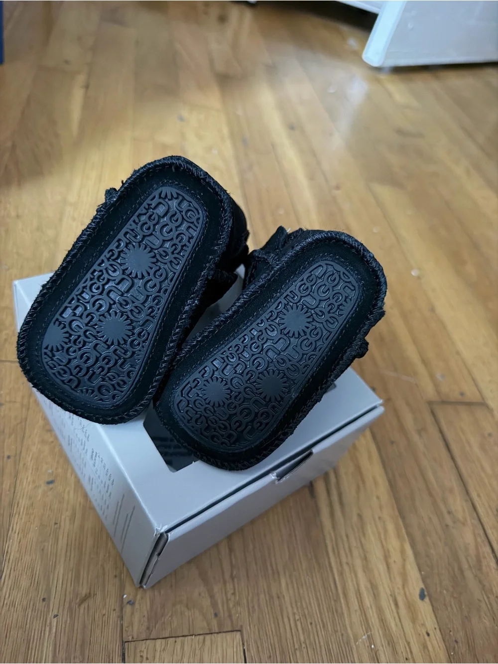 UGG Black Baby Walker Boots